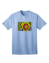 Bee Cactus Watercolor - Premium Adult T-Shirt for Artistic Expression-Mens T-shirts-TooLoud-Light-Blue-Small-Davson Sales