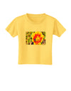 Bee Cactus Watercolor Toddler T-Shirt-Toddler T-Shirt-TooLoud-Yellow-2T-Davson Sales