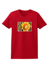 Bee Cactus Womens Dark T-Shirt-TooLoud-Red-X-Small-Davson Sales