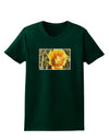 Bee Cactus Womens Dark T-Shirt-TooLoud-Forest-Green-Small-Davson Sales