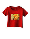 Bee Cactus with Text Infant T-Shirt Dark-Infant T-Shirt-TooLoud-Red-06-Months-Davson Sales