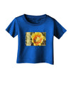 Bee Cactus with Text Infant T-Shirt Dark-Infant T-Shirt-TooLoud-Royal-Blue-06-Months-Davson Sales