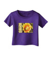 Bee Cactus with Text Infant T-Shirt Dark-Infant T-Shirt-TooLoud-Purple-06-Months-Davson Sales