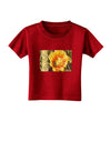 Bee Cactus with Text Toddler T-Shirt Dark-Toddler T-Shirt-TooLoud-Red-2T-Davson Sales