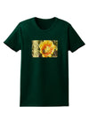 Bee Cactus with Text Womens Dark T-Shirt-TooLoud-Forest-Green-Small-Davson Sales