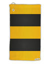 Bee Stripe Costume Micro Terry Gromet Golf Towel 15 x 22 Inch All Over Print-Golf Towel-TooLoud-White-Davson Sales