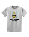 Bee-lieve In Me Childrens T-Shirt-Childrens T-Shirt-TooLoud-AshGray-X-Large-Davson Sales