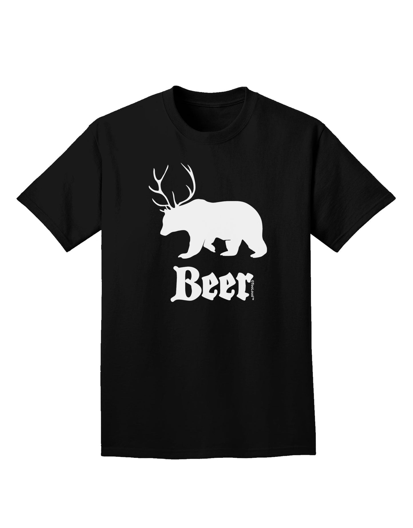 Beer Animal Adult Dark T-Shirt-Mens T-Shirt-TooLoud-Black-Small-Davson Sales