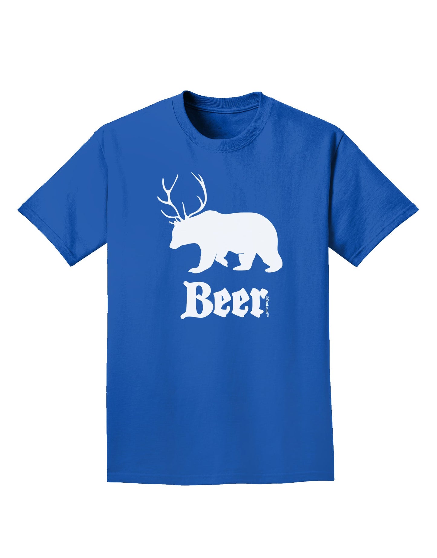 Beer Animal Adult Dark T-Shirt-Mens T-Shirt-TooLoud-Royal-Blue-Small-Davson Sales
