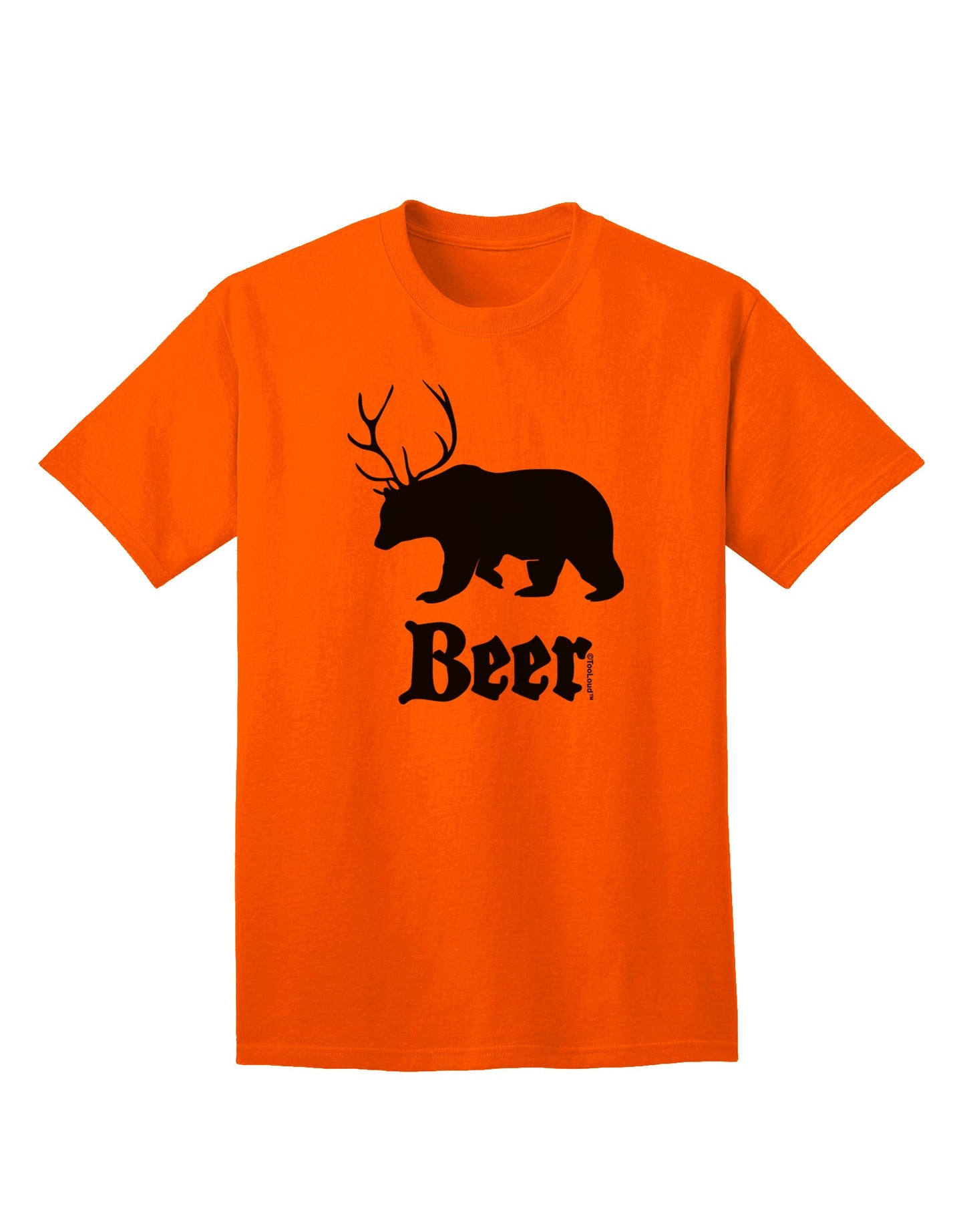 Beer Animal Adult T-Shirt-unisex t-shirt-TooLoud-Orange-Small-Davson Sales