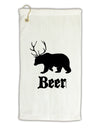 Beer Animal Micro Terry Gromet Golf Towel 11&#x22;x19-Golf Towel-TooLoud-White-Davson Sales