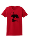 Beer Animal Womens T-Shirt-Womens T-Shirt-TooLoud-Red-X-Small-Davson Sales