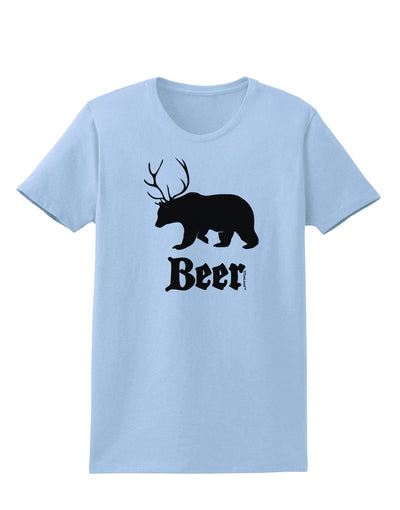 Beer Animal Womens T-Shirt-Womens T-Shirt-TooLoud-Light-Blue-X-Small-Davson Sales