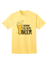 Beer Enthusiast Adult T-Shirt - Fulfill Your Wishes-Mens T-shirts-TooLoud-Yellow-Small-Davson Sales