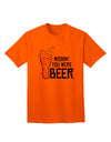 Beer Enthusiast Adult T-Shirt - Fulfill Your Wishes-Mens T-shirts-TooLoud-Orange-Small-Davson Sales