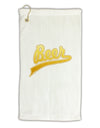 Beer Jersey Micro Terry Gromet Golf Towel 11&#x22;x19-Golf Towel-TooLoud-White-Davson Sales