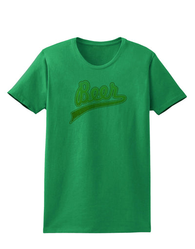 Beer Jersey Womens T-Shirt-Womens T-Shirt-TooLoud-Kelly-Green-X-Small-Davson Sales