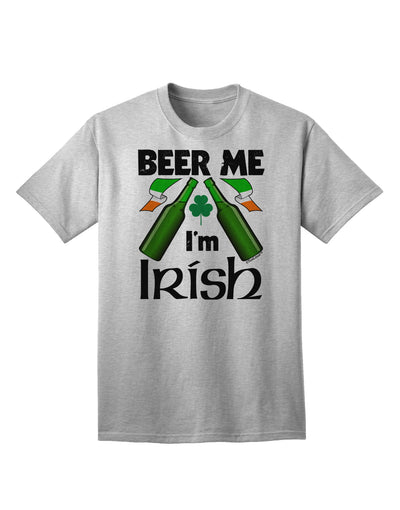 Beer Me I'm Irish - Premium Adult T-Shirt for Celebratory Occasions-Mens T-shirts-TooLoud-AshGray-Small-Davson Sales