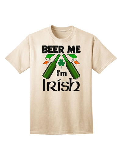 Beer Me I'm Irish - Premium Adult T-Shirt for Celebratory Occasions-Mens T-shirts-TooLoud-Natural-Small-Davson Sales