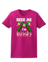 Beer Me I'm Irish Womens Dark T-Shirt-TooLoud-Hot-Pink-Small-Davson Sales