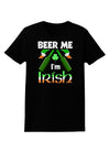 Beer Me I'm Irish Womens Dark T-Shirt-TooLoud-Black-X-Small-Davson Sales