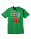 Beer Pong Flag Adult Dark T-Shirt-Mens T-Shirt-TooLoud-Kelly-Green-Small-Davson Sales