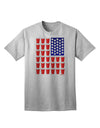 Beer Pong Flag Adult T-Shirt-Mens T-Shirt-TooLoud-AshGray-Small-Davson Sales