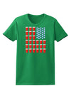 Beer Pong Flag Womens Dark T-Shirt-TooLoud-Kelly-Green-X-Small-Davson Sales