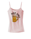 Beer Vibes Dark Womens V-Neck Dark T-Shirt-Womens V-Neck T-Shirts-TooLoud-SoftPink-Small-Davson Sales