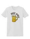 Beer Vibes Womens T-Shirt-Womens T-Shirt-TooLoud-White-X-Small-Davson Sales