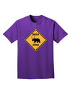 Beer Xing Adult Dark T-Shirt-Mens T-Shirt-TooLoud-Purple-Small-Davson Sales