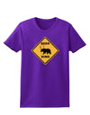 Beer Xing Womens Dark T-Shirt-TooLoud-Purple-X-Small-Davson Sales