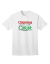 Begins With Christ Text Adult T-Shirt-Mens T-Shirt-TooLoud-White-Small-Davson Sales