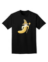 Ben Banana Wizard - Cute Fruit Halloween Adult Dark T-Shirt-Mens T-Shirt-TooLoud-Black-Small-Davson Sales