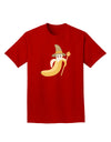 Ben Banana Wizard - Cute Fruit Halloween Adult Dark T-Shirt-Mens T-Shirt-TooLoud-Red-Small-Davson Sales