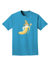 Ben Banana Wizard - Cute Fruit Halloween Adult Dark T-Shirt-Mens T-Shirt-TooLoud-Turquoise-Small-Davson Sales