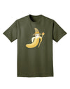 Ben Banana Wizard - Cute Fruit Halloween Adult Dark T-Shirt-Mens T-Shirt-TooLoud-Military-Green-Small-Davson Sales