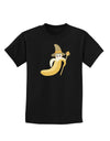 Ben Banana Wizard - Cute Fruit Halloween Childrens Dark T-Shirt-Childrens T-Shirt-TooLoud-Black-X-Small-Davson Sales