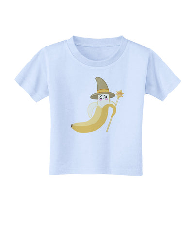 Ben Banana Wizard - Cute Fruit Halloween Toddler T-Shirt-Toddler T-Shirt-TooLoud-Light-Blue-2T-Davson Sales