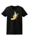 Ben Banana Wizard - Cute Fruit Halloween Womens Dark T-Shirt-Womens T-Shirt-TooLoud-Black-X-Small-Davson Sales