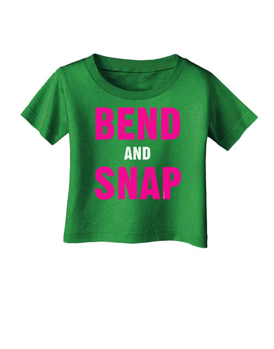 Bend and Snap Pink Text Infant T-Shirt Dark-Infant T-Shirt-TooLoud-Royal-Blue-06-Months-Davson Sales