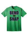 Bend and Snap Pink Text - Premium Adult T-Shirt for Contemporary Fashion-Mens T-shirts-TooLoud-Kelly-Green-Small-Davson Sales