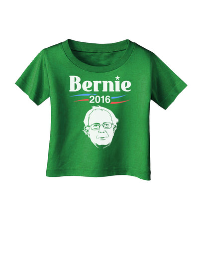 Bernie for President Infant T-Shirt Dark-Infant T-Shirt-TooLoud-Clover-Green-06-Months-Davson Sales