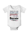 Bernie on Jobs and Poverty Baby Romper Bodysuit-Baby Romper-TooLoud-White-06-Months-Davson Sales