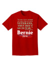 Bernie on Veterans and War Adult Dark T-Shirt-Mens T-Shirt-TooLoud-Red-Small-Davson Sales