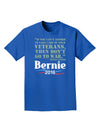 Bernie on Veterans and War Adult Dark T-Shirt-Mens T-Shirt-TooLoud-Royal-Blue-Small-Davson Sales