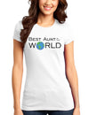 Best Aunt in the World Juniors T-Shirt-Womens Juniors T-Shirt-TooLoud-White-Small-Davson Sales