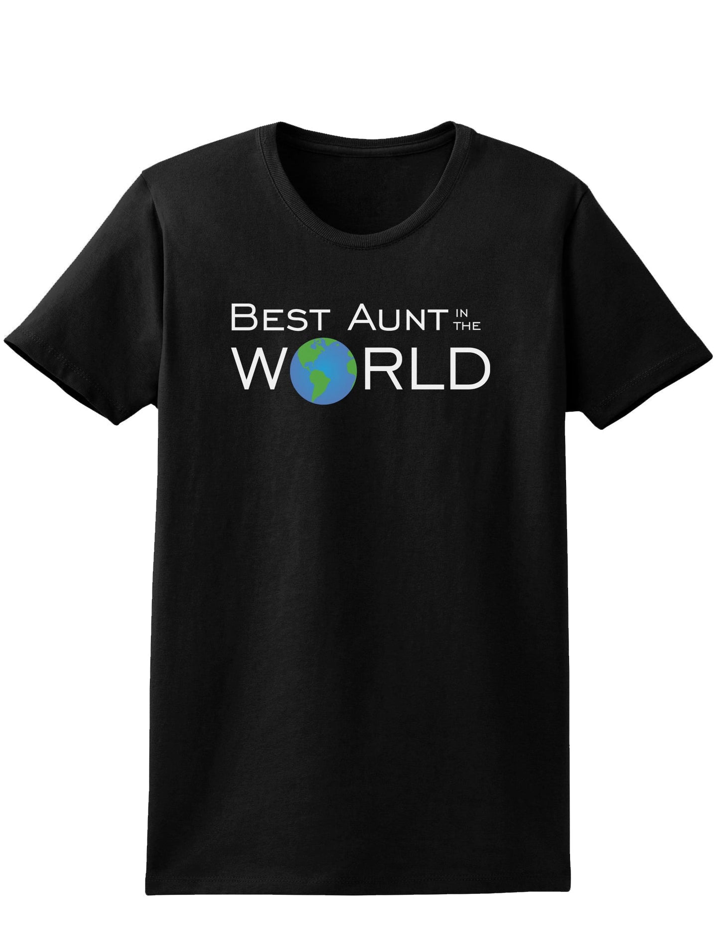 Best Aunt in the World Womens Dark T-Shirt-TooLoud-Black-X-Small-Davson Sales