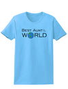 Best Aunt in the World Womens T-Shirt-Womens T-Shirt-TooLoud-Aquatic-Blue-X-Small-Davson Sales