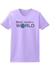 Best Aunt in the World Womens T-Shirt-Womens T-Shirt-TooLoud-Lavender-X-Small-Davson Sales